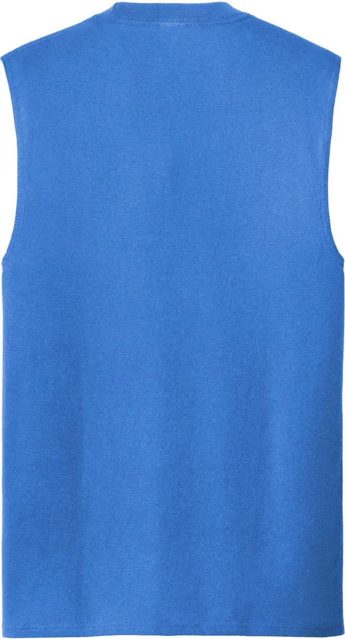 Port & Company Pc54sl co Core Cotton Sleeveless Tee - Royal - Adult s
