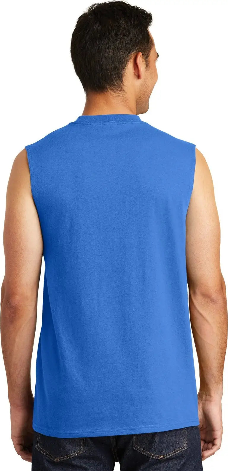 Port & Company Pc54sl co Core Cotton Sleeveless Tee - Royal