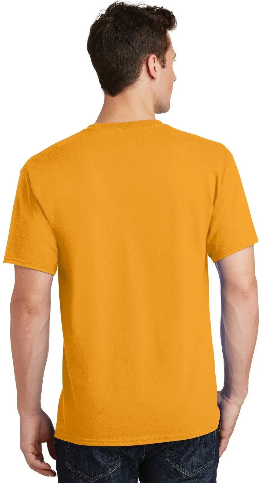 Port & Company Pc54t co Tall Core Cotton Tee - Gold