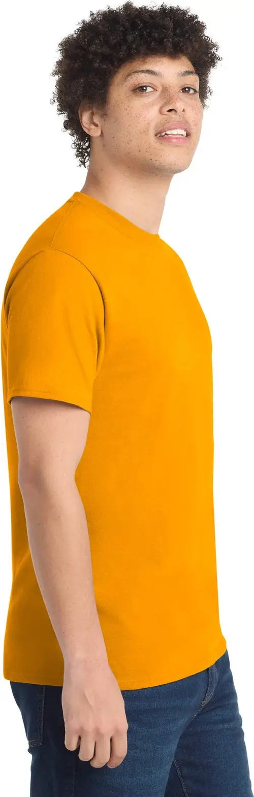 Port & Company Pc54t co Tall Core Cotton Tee - Gold