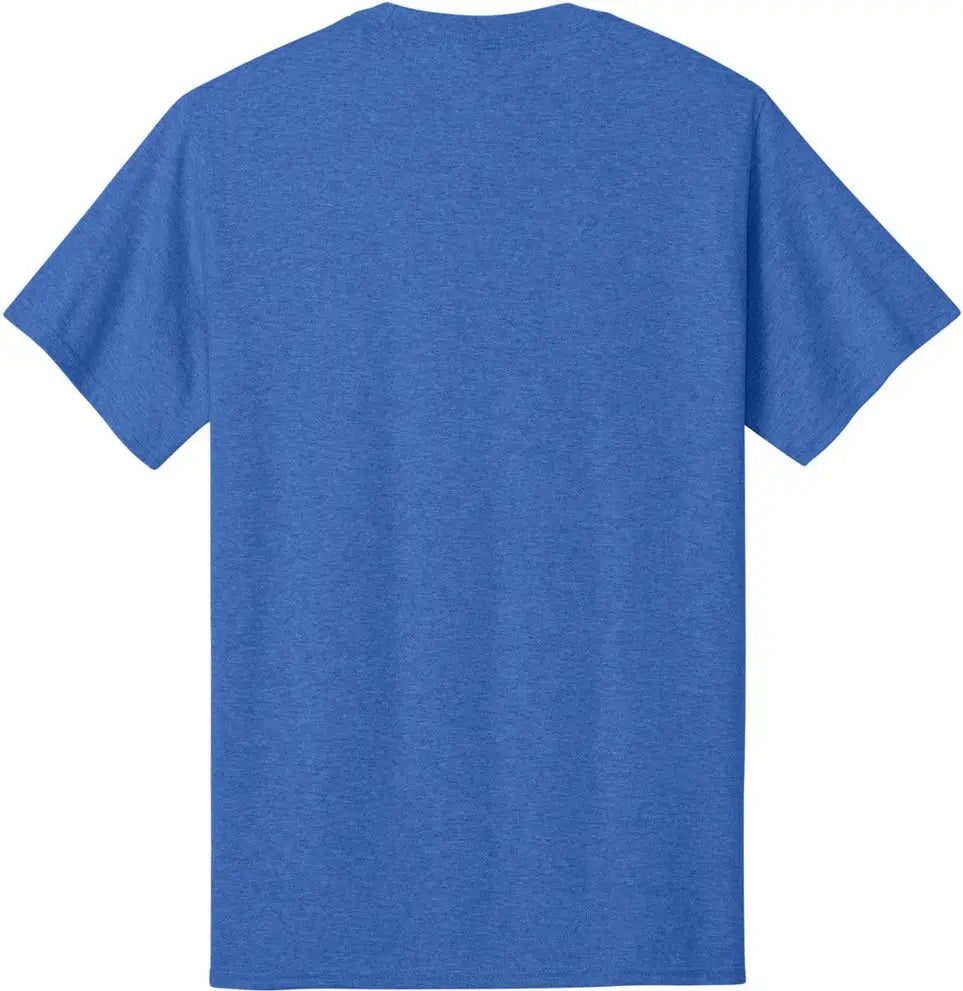 Port & Company Pc54t co Tall Core Cotton Tee - Heather Royal