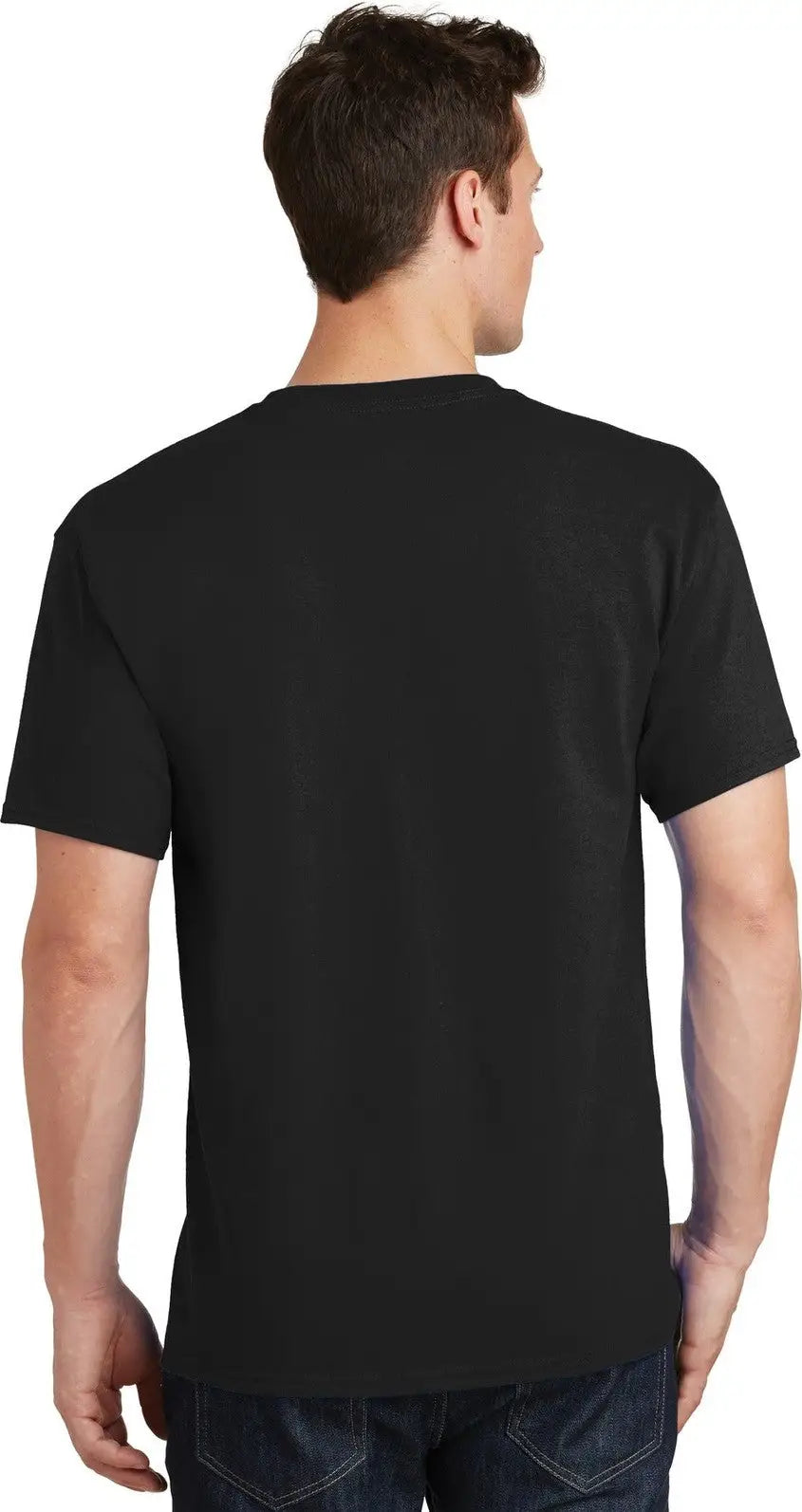 Port & Company Pc54t co Tall Core Cotton Tee - Jet Black