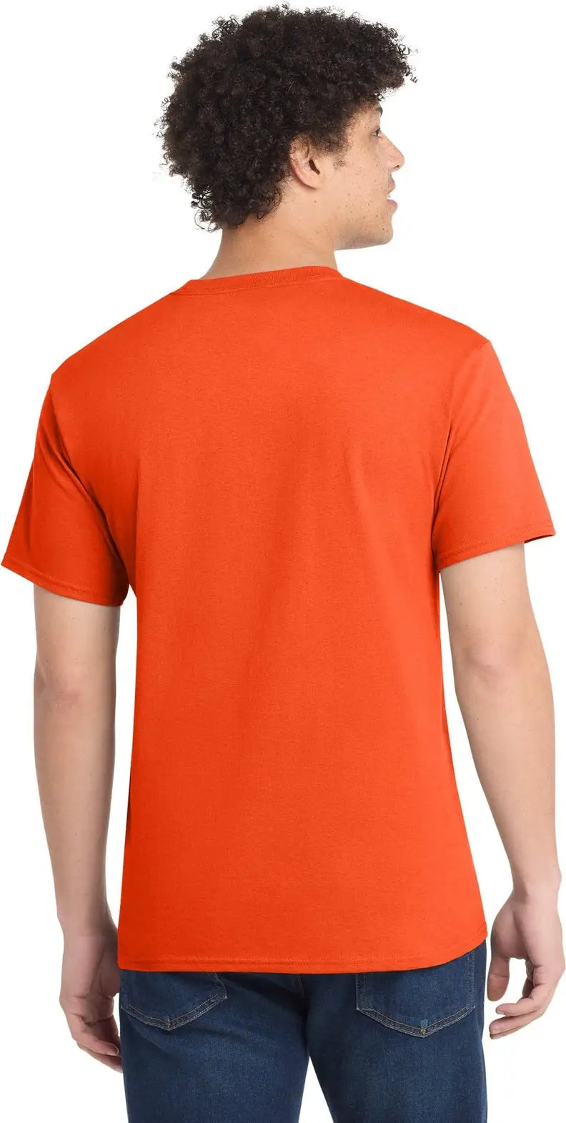 Port & Company Pc54t co Tall Core Cotton Tee - Orange