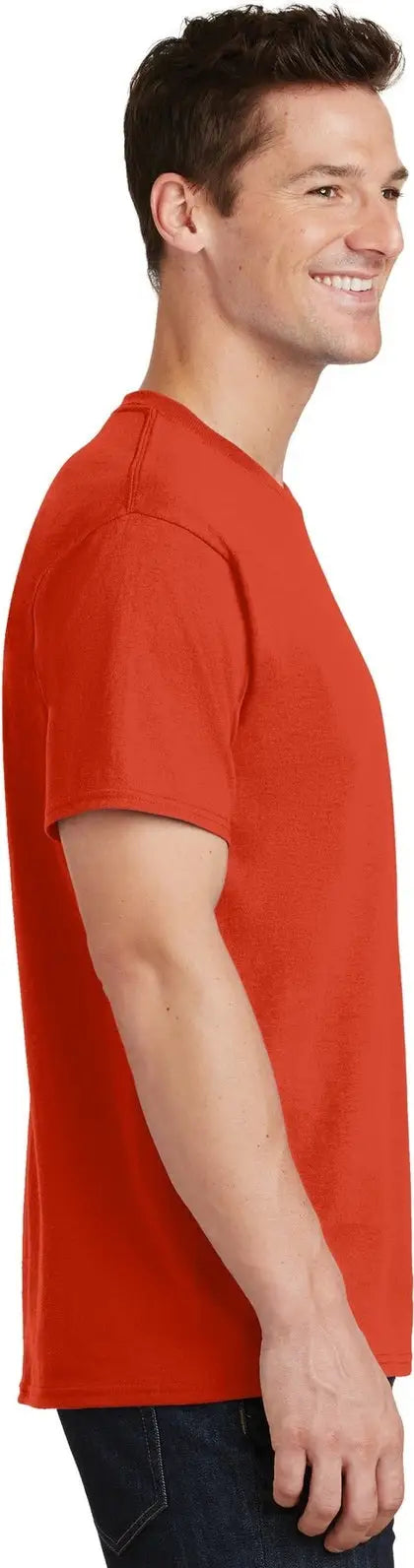 Port & Company Pc54t co Tall Core Cotton Tee - Orange