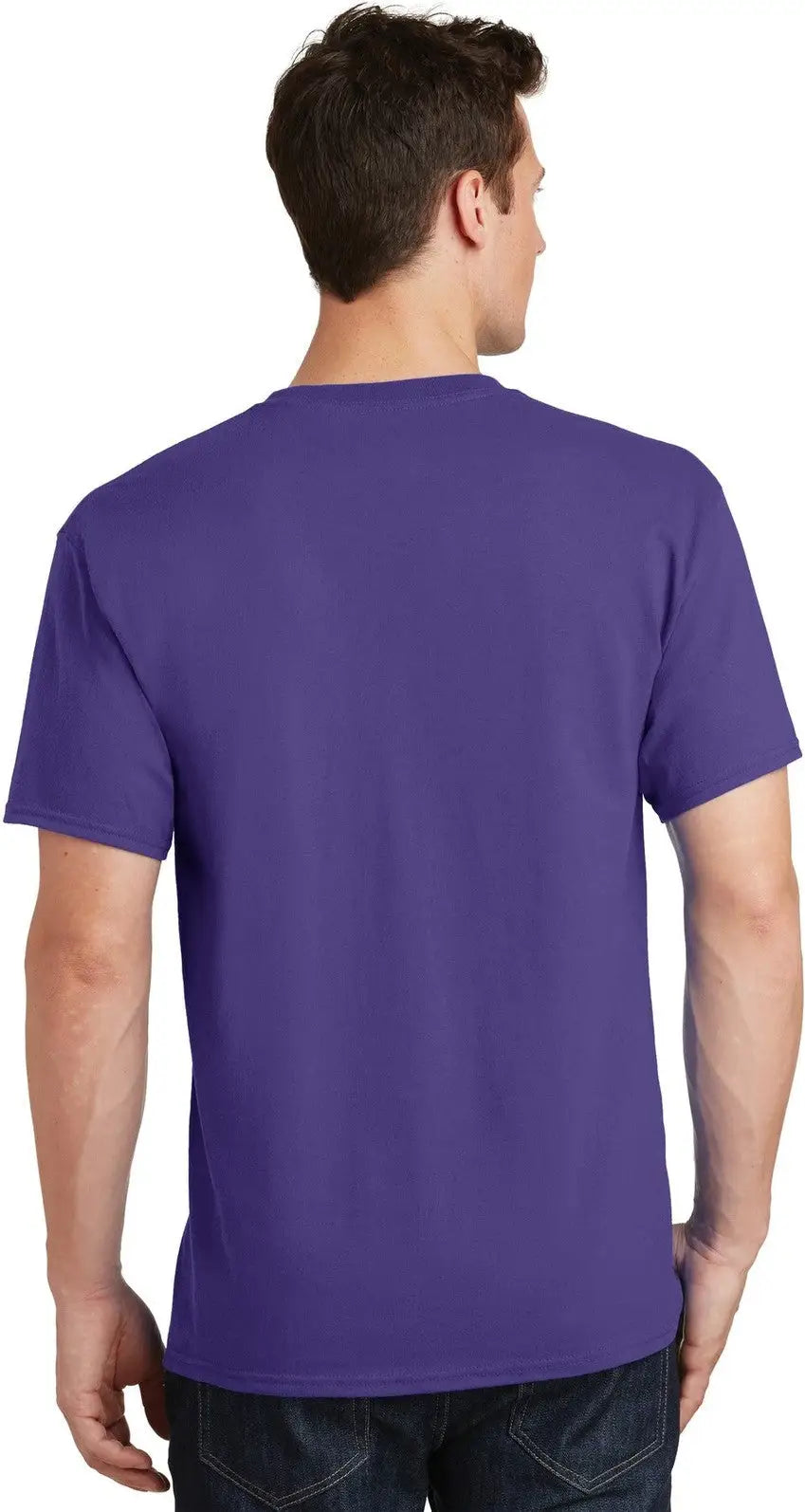 Port & Company Pc54t co Tall Core Cotton Tee - Purple