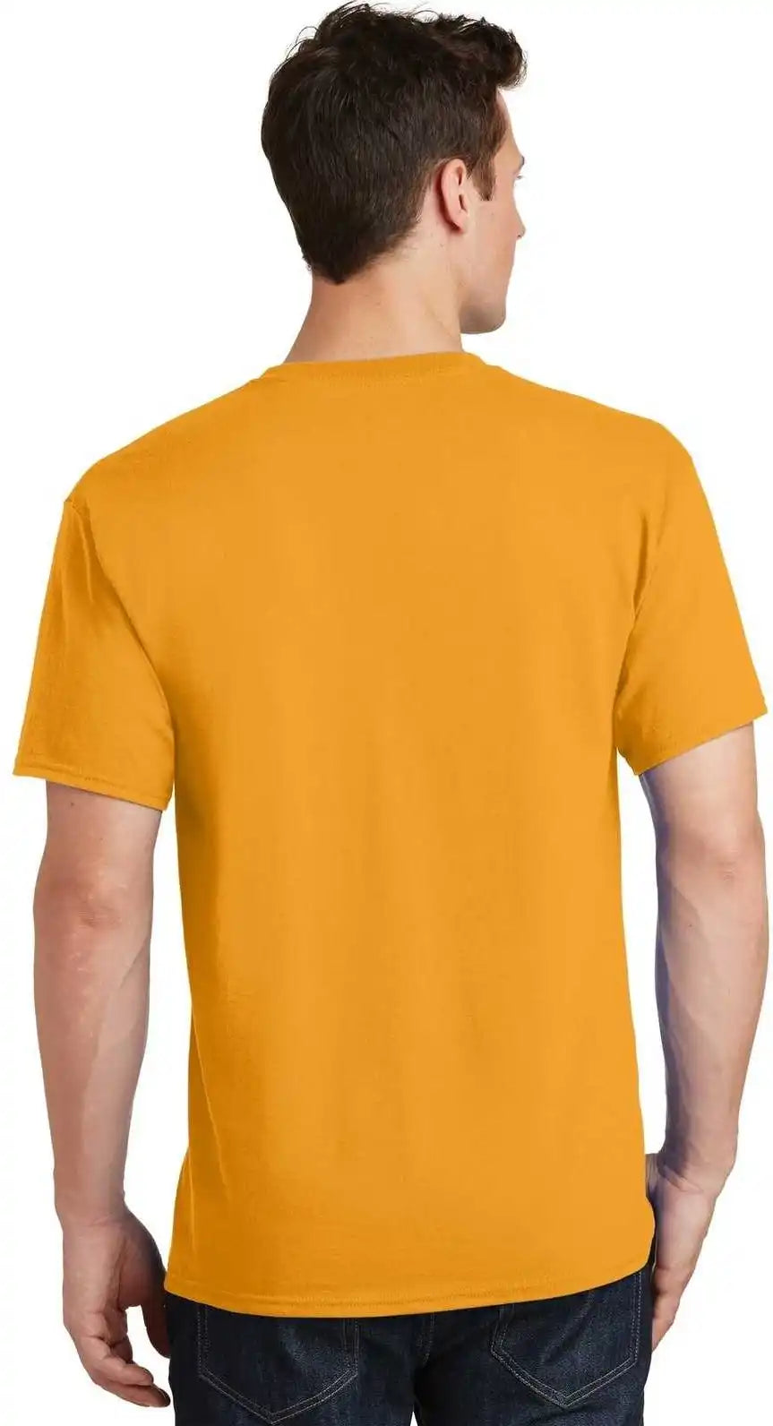 Port & Company Pc54t Tall Core Cotton Tee Gold