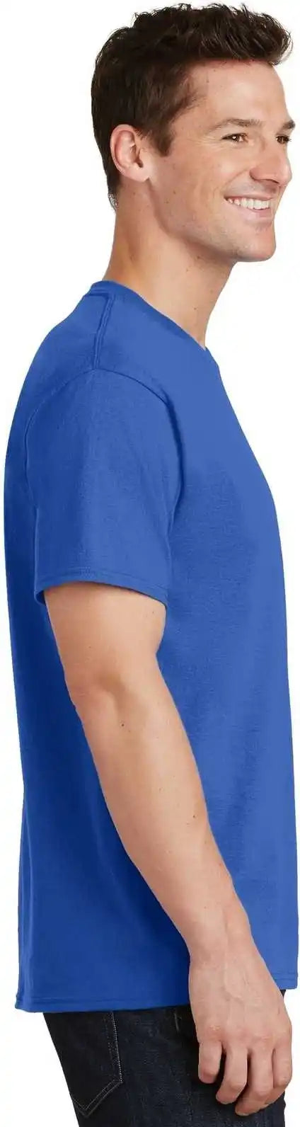 Port &amp; Company Pc54t Tall Core Cotton Tee Royal
