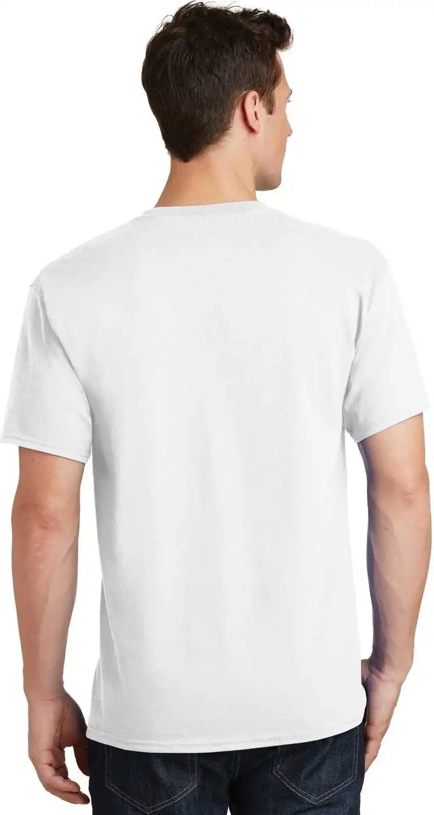 Port & Company Pc54t Tall Core Cotton Tee - White