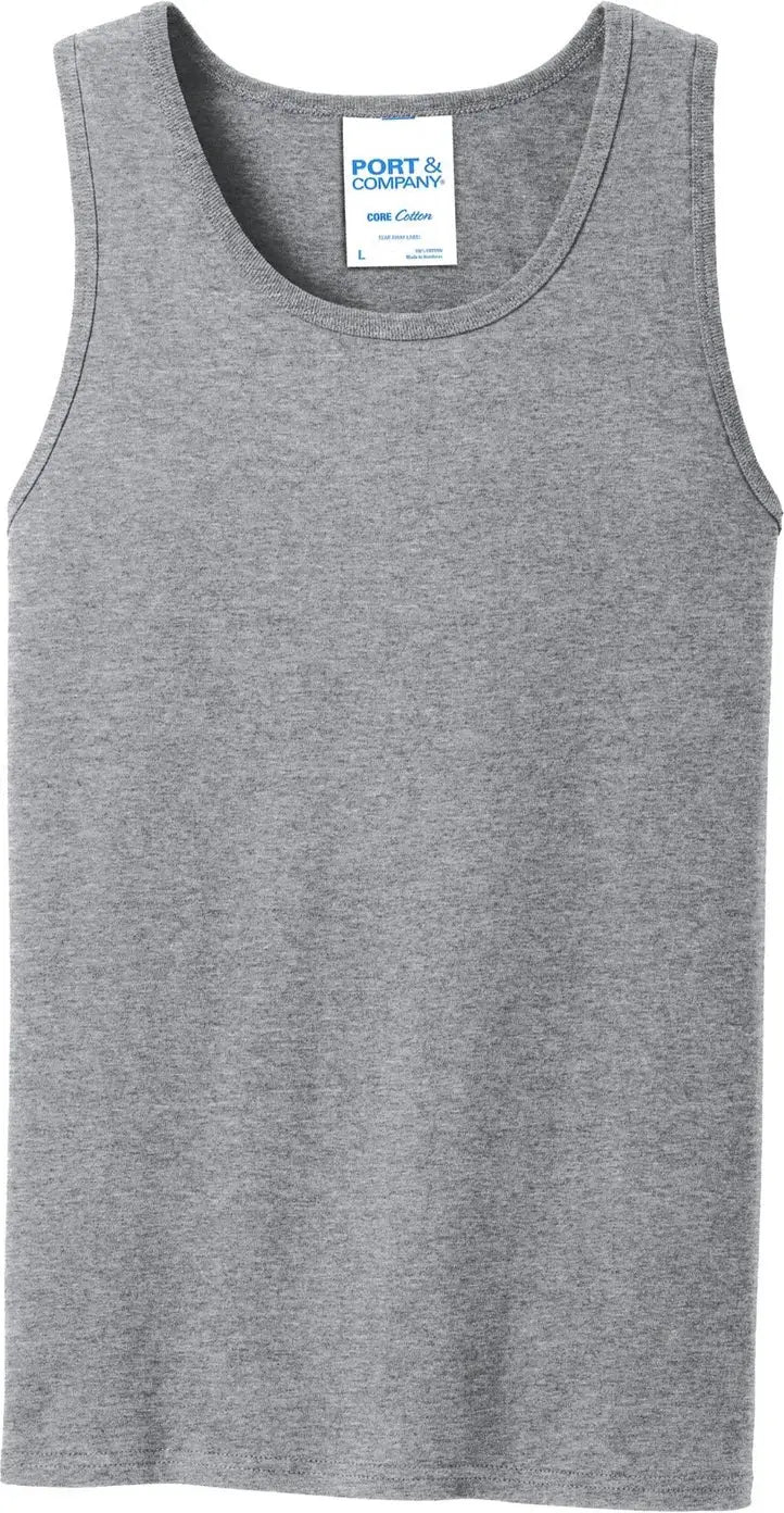 Port & Company Pc54tt co Core Cotton Tank Top - Athletic Heather