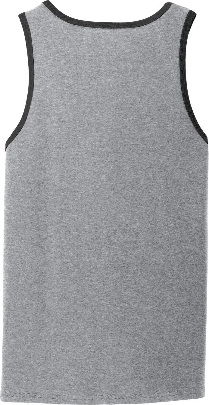 Port & Company Pc54tt co Core Cotton Tank Top - Athletic Heather Jet Black