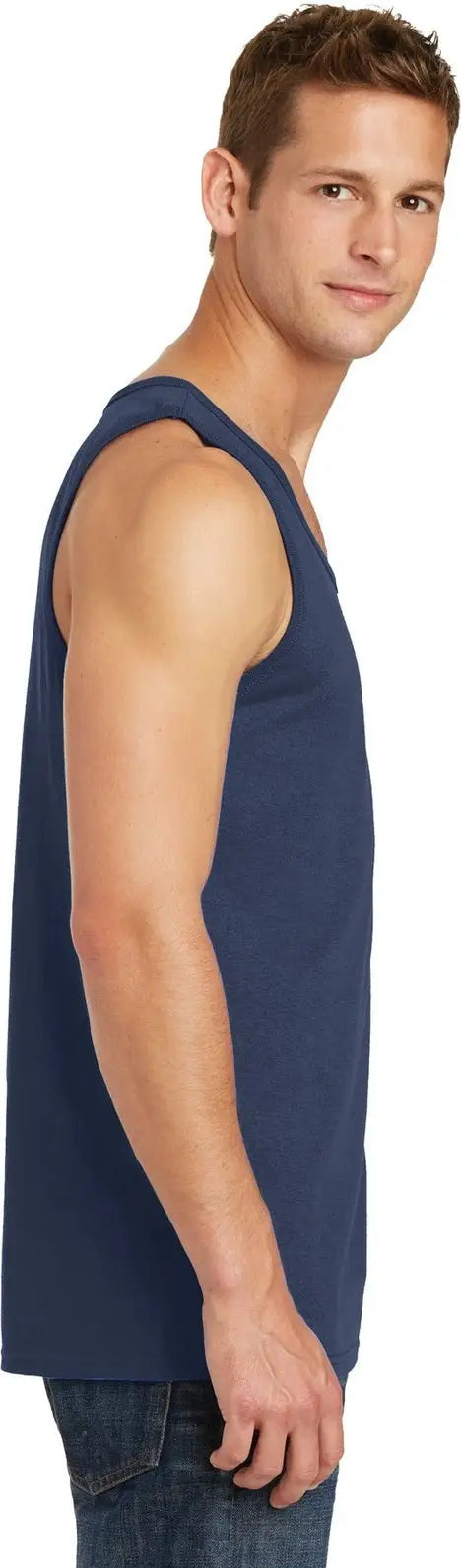 Port & Company Pc54tt co Core Cotton Tank Top - Navy