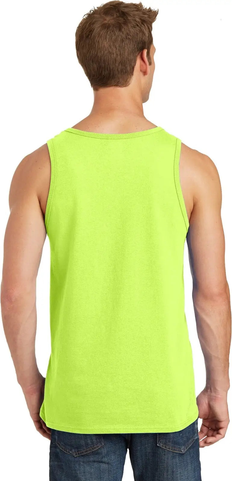 Port & Company Pc54tt co Core Cotton Tank Top - Neon Yellow