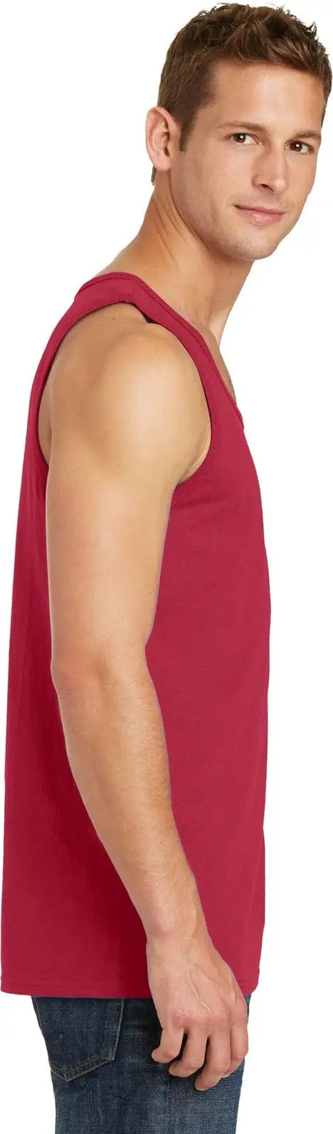 Port & Company Pc54tt co Core Cotton Tank Top - Red