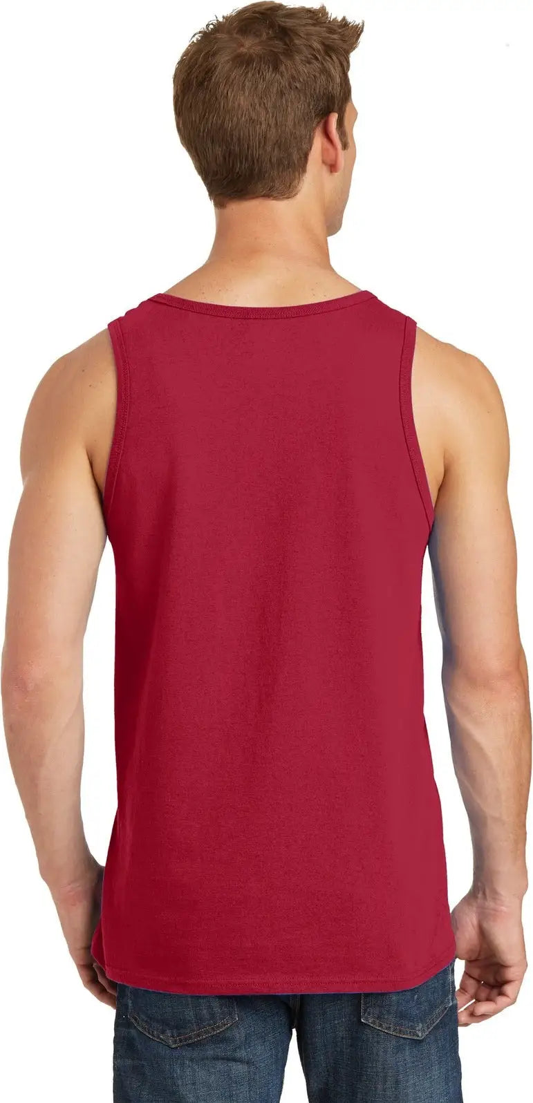 Port & Company Pc54tt co Core Cotton Tank Top - Red