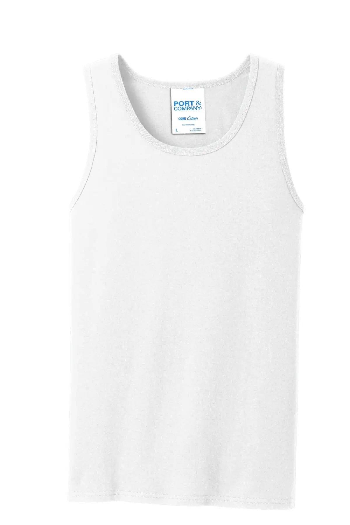 Port & Company Pc54tt co Core Cotton Tank Top - White