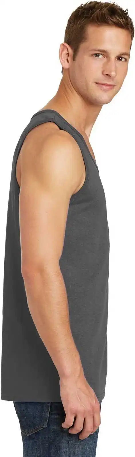 Port &amp; Company Pc54tt Core Cotton Tank Top Charcoal
