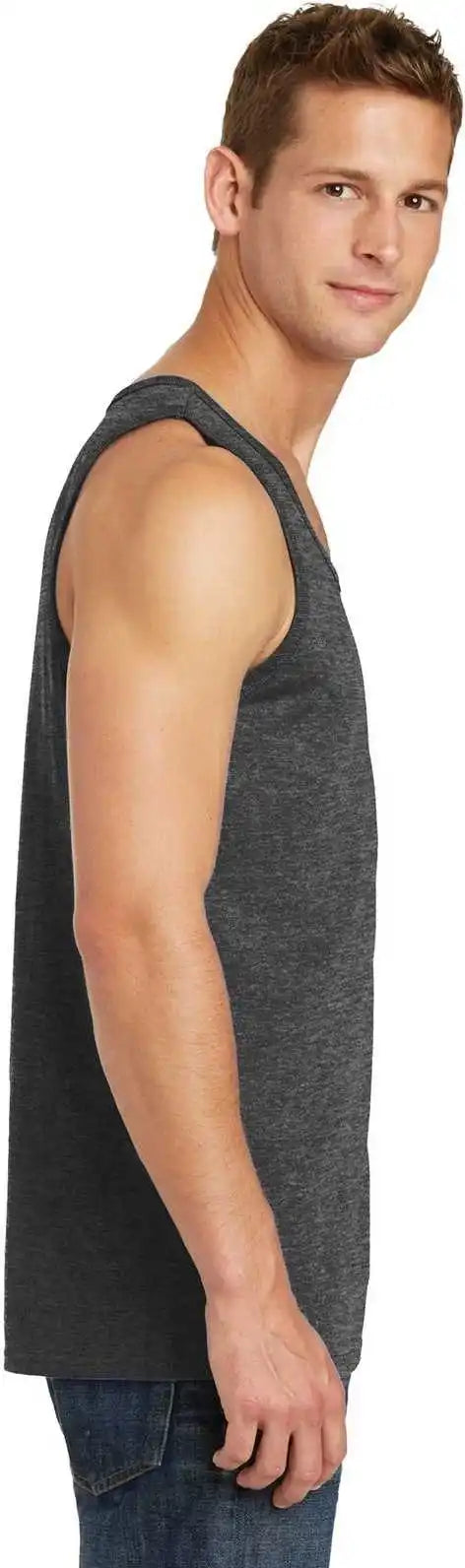 Port &amp; Company Pc54tt Core Cotton Tank Top Dark Heather Gray