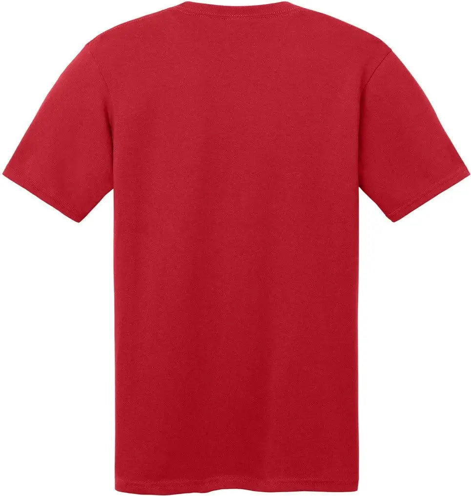 Port & Company Pc54v co Core Cotton V-neck Tee - Red - Adult s