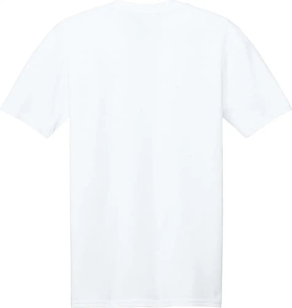 Port & Company Pc54v co Core Cotton V-neck Tee - White - Adult s