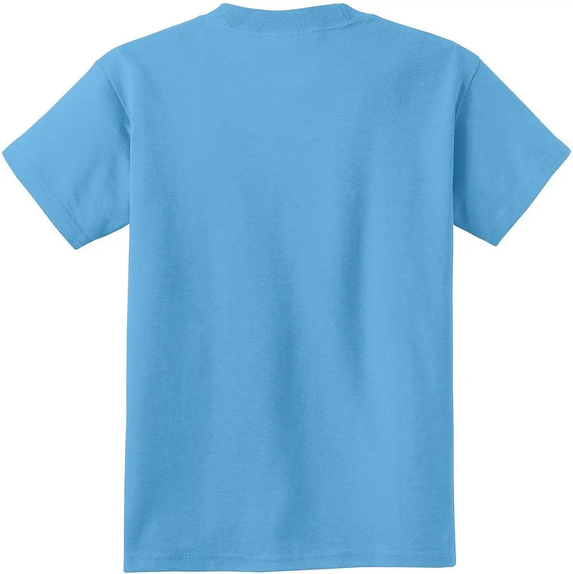 Port & Company Pc54y co Youth Core Cotton Tee - Aquatic Blue