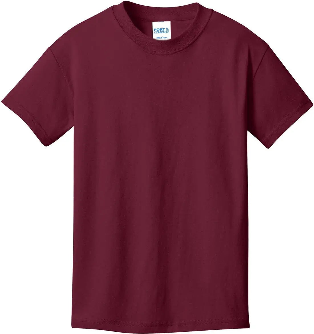 Port & Company Pc54y co Youth Core Cotton Tee - Cardinal