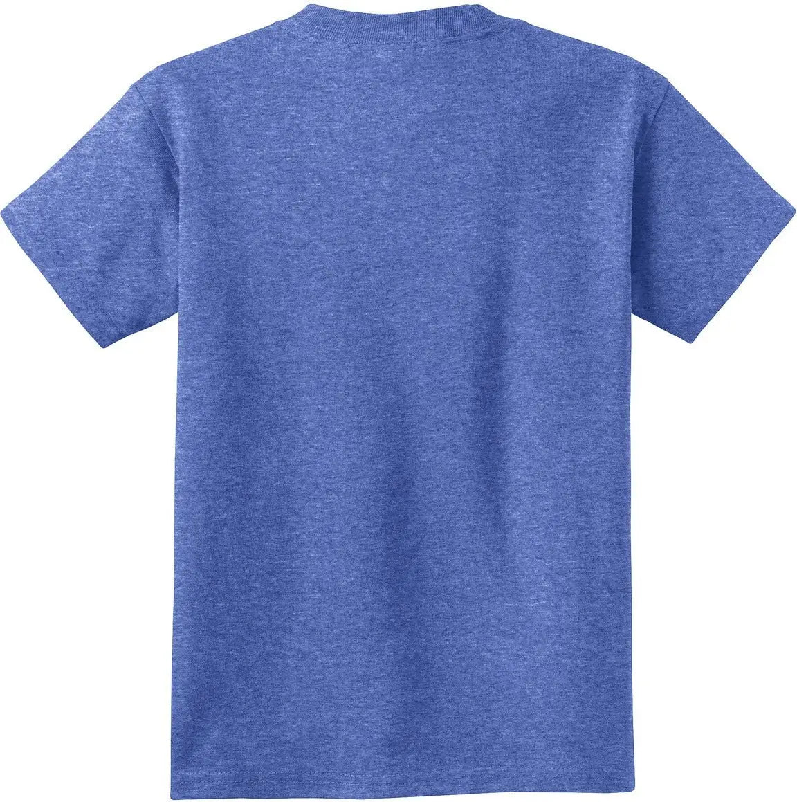 Port & Company Pc54y co Youth Core Cotton Tee - Heather Royal