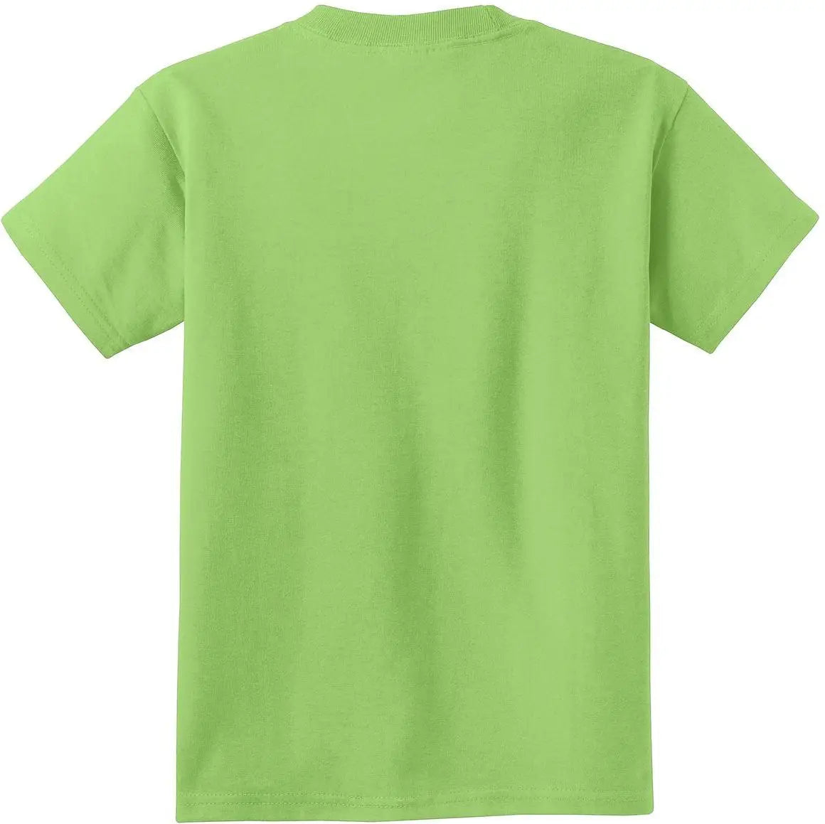 Port & Company Pc54y co Youth Core Cotton Tee - Lime