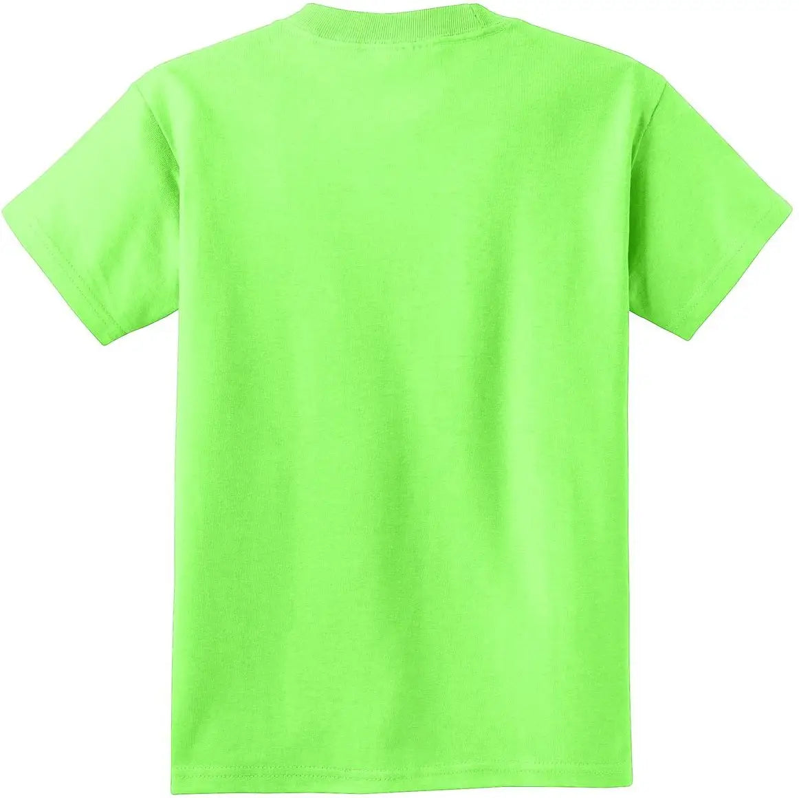 Port & Company Pc54y co Youth Core Cotton Tee - Neon Green