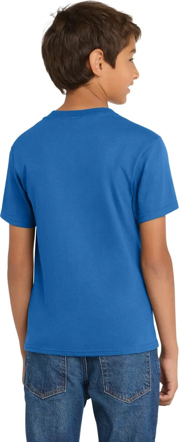 Port & Company Pc54y co Youth Core Cotton Tee - Royal