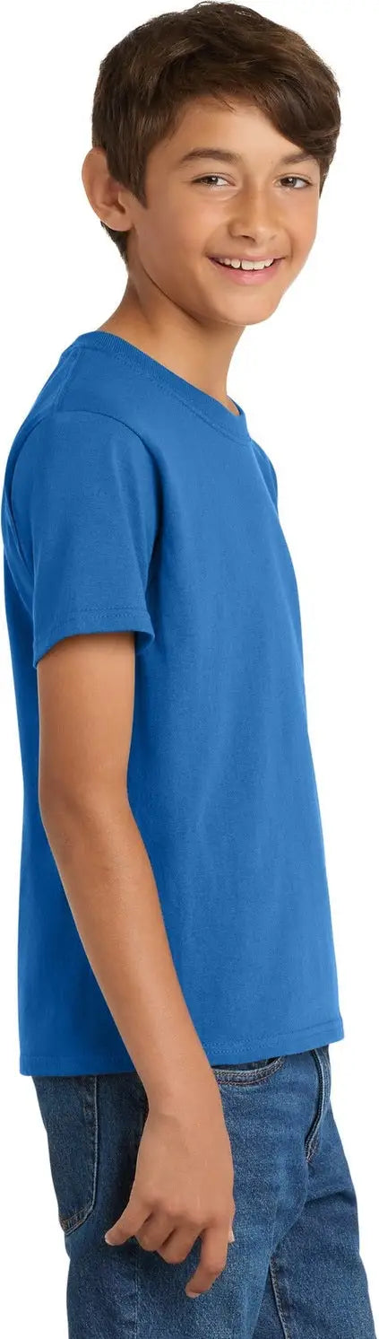 Port & Company Pc54y co Youth Core Cotton Tee - Royal