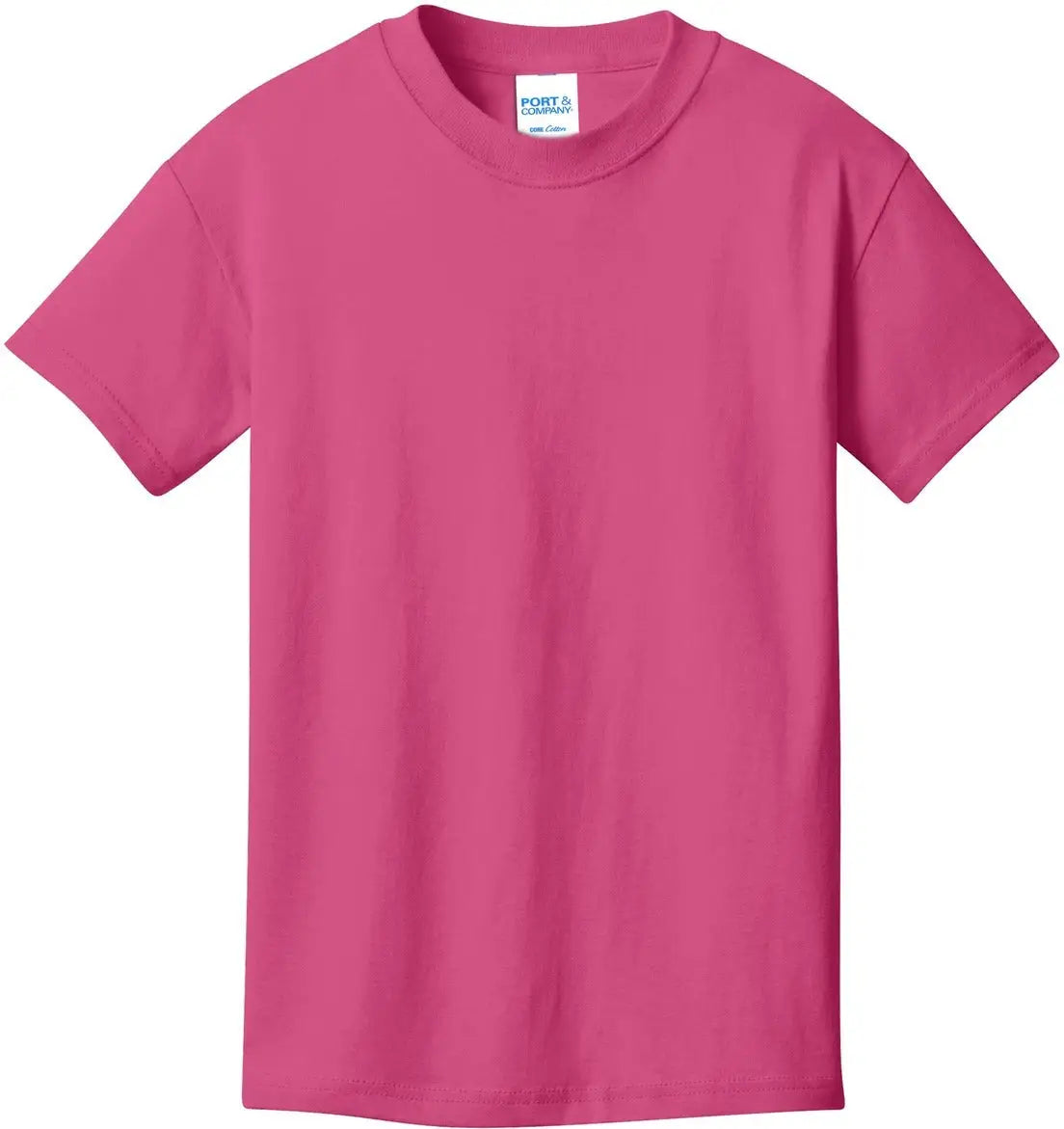 Port & Company Pc54y co Youth Core Cotton Tee - Sangria