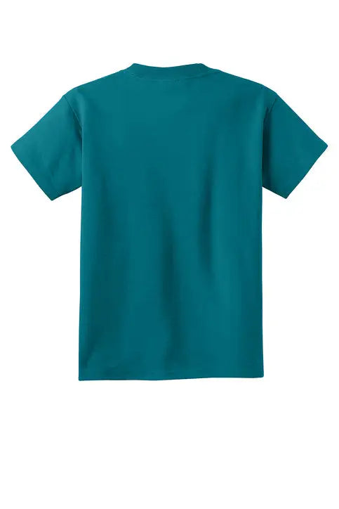 Port & Company Pc54y co Youth Core Cotton Tee - Teal