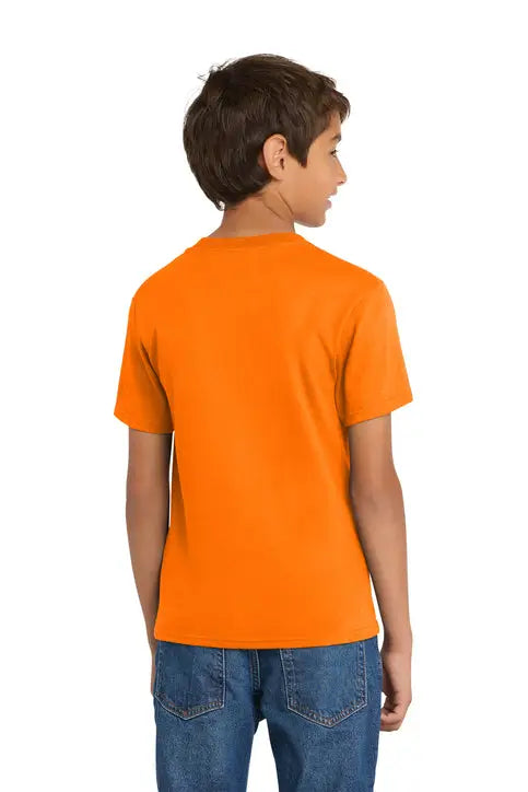 Port & Company Pc54y co Youth Core Cotton Tee - Tennessee Orange