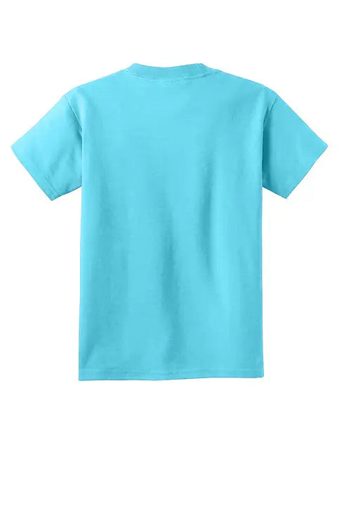 Port & Company Pc54y co Youth Core Cotton Tee - Tidal Wave