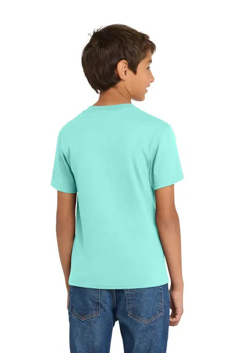 Port & Company Pc54y co Youth Core Cotton Tee - True Celadon - Xs