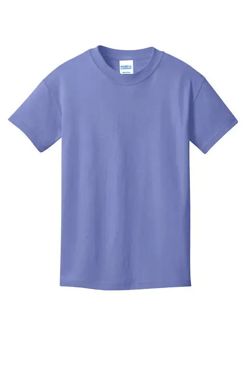 Port & Company Pc54y co Youth Core Cotton Tee - Violet