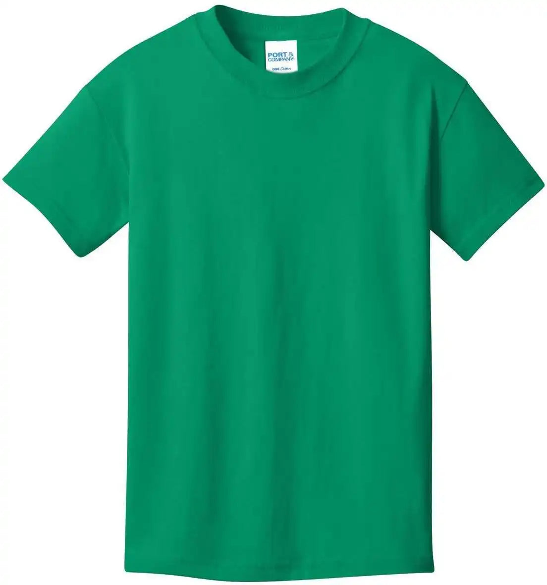 Port &amp; Company Pc54y Youth Core Cotton Tee Kelly