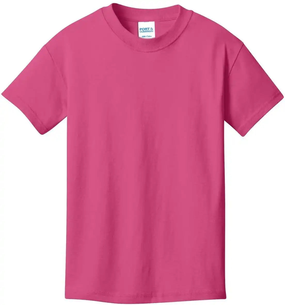 Port &amp; Company Pc54y Youth Core Cotton Tee Sangria