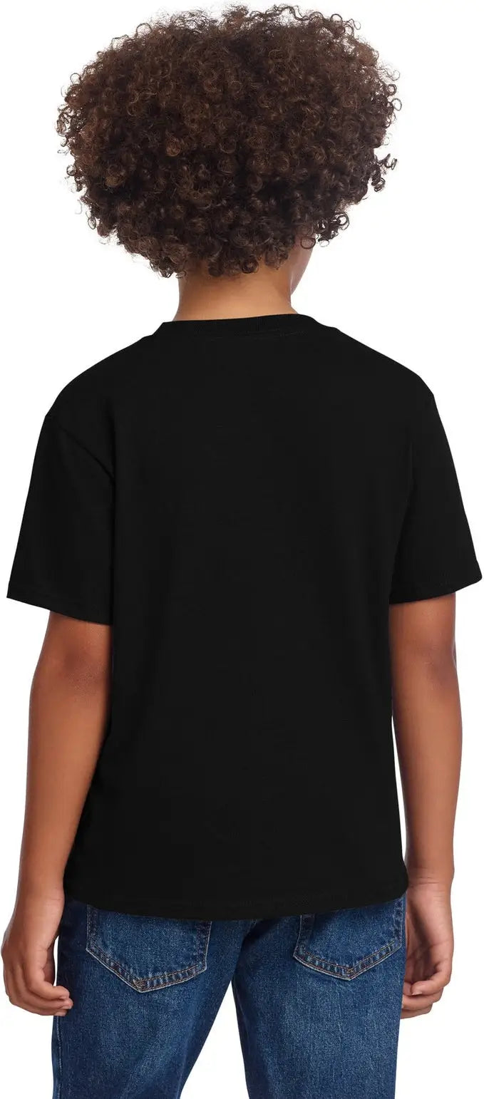 Port & Company Pc54ydtg co Youth Core Cotton Dtg Tee - Jet Black