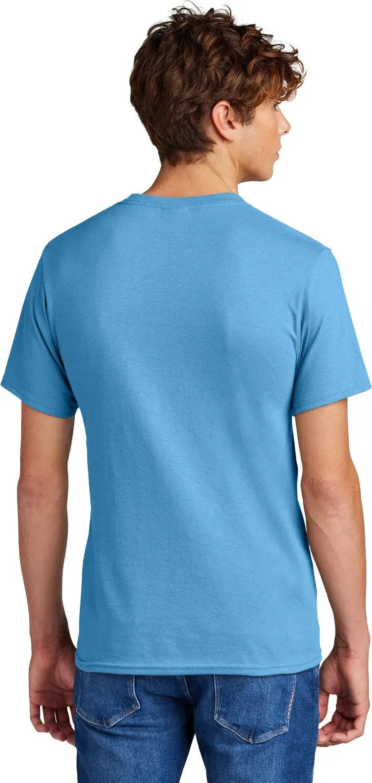 Port & Company Pc55 co Core Blend Tee - Aquatic Blue