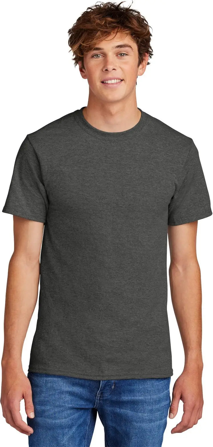 Port & Company Pc55 co Core Blend Tee - Black Heather - Adult s