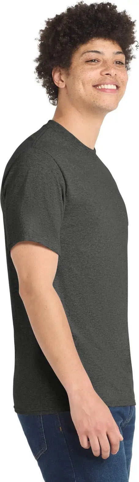 Port & Company Pc55 co Core Blend Tee - Black Heather