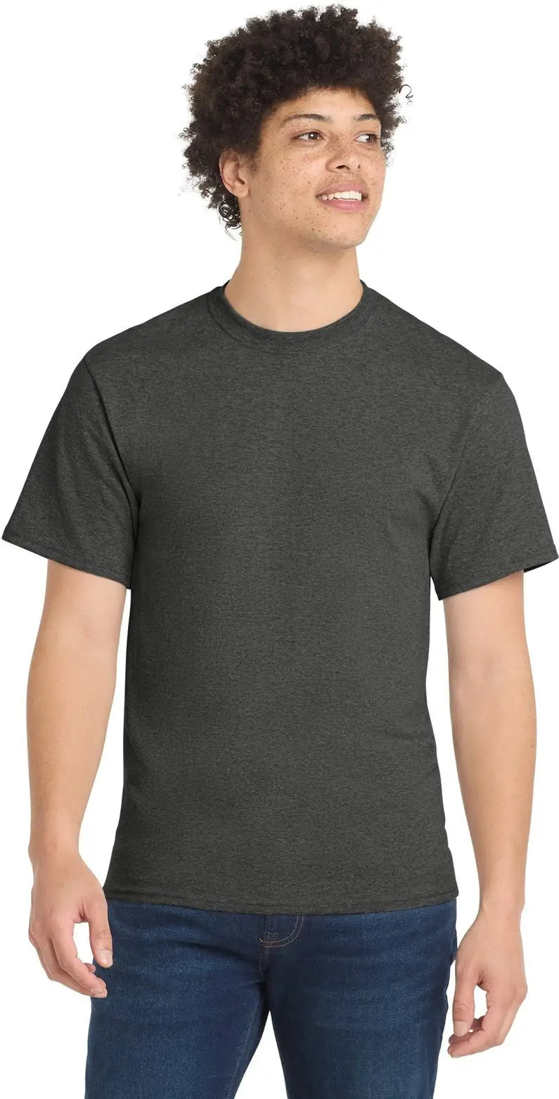 Port & Company Pc55 co Core Blend Tee - Black Heather