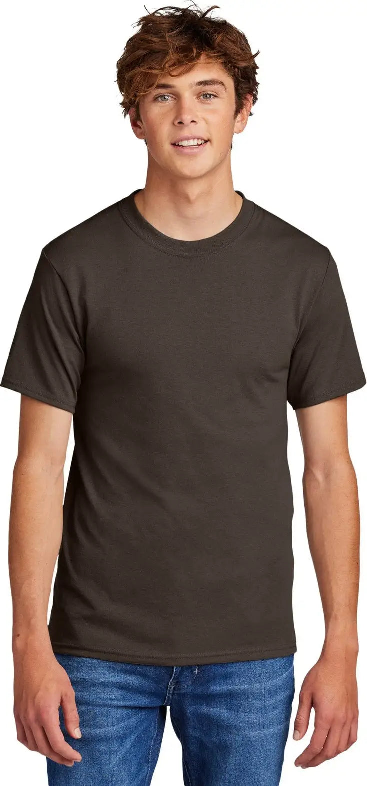 Port & Company Pc55 co Core Blend Tee - Brown