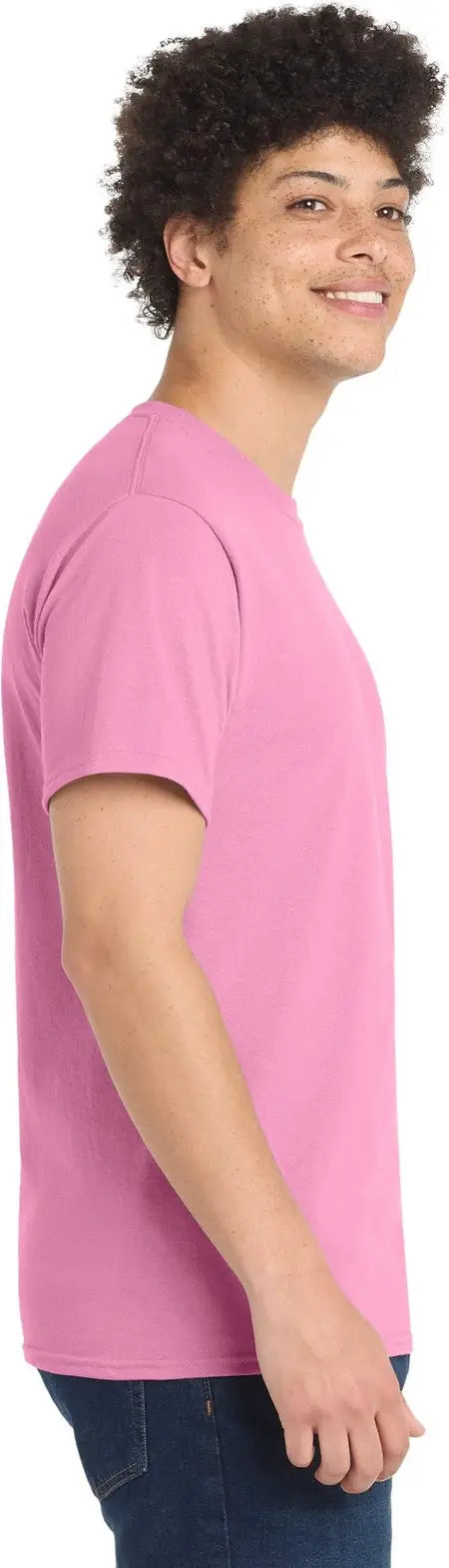 Port & Company Pc55 co Core Blend Tee - Candy Pink