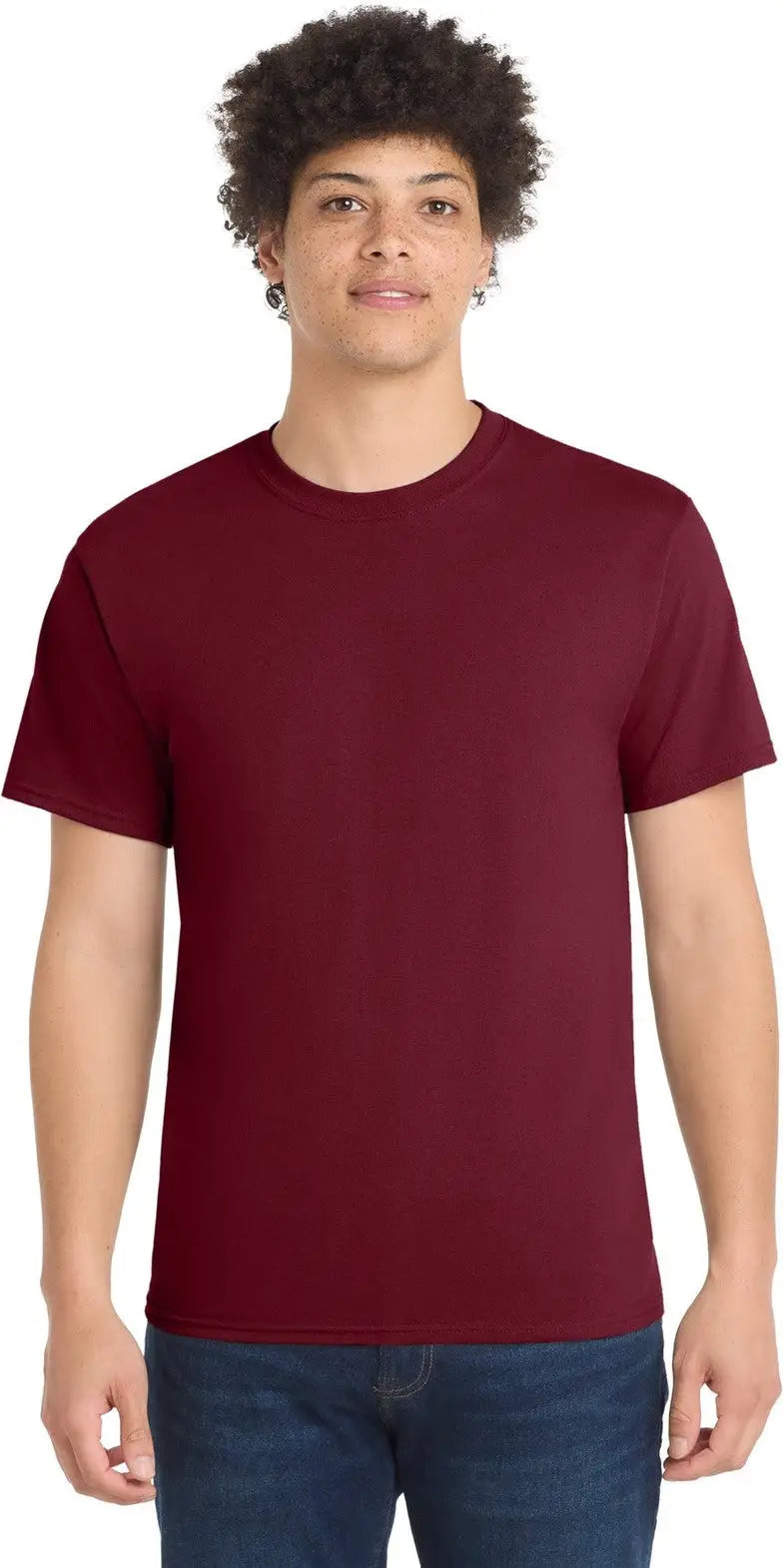 Port & Company Pc55 co Core Blend Tee - Cardinal