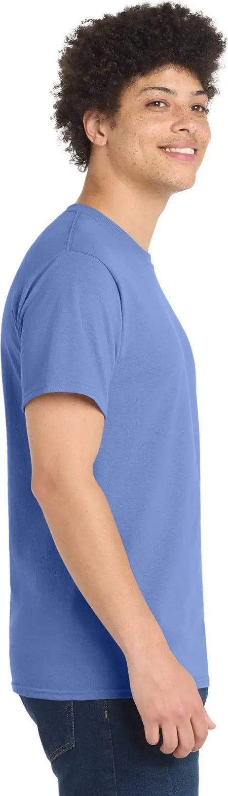 Port & Company Pc55 co Core Blend Tee - Carolina Blue
