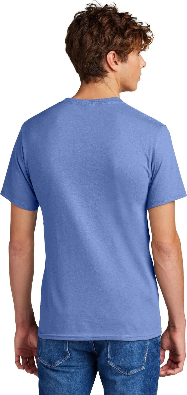 Port & Company Pc55 co Core Blend Tee - Carolina Blue