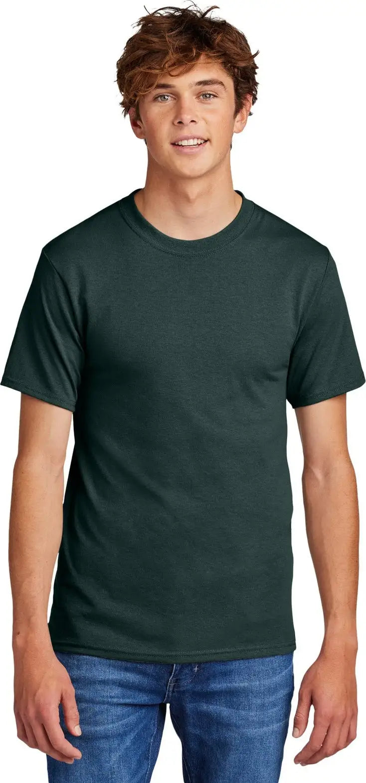 Port & Company Pc55 co Core Blend Tee - Dark Green - Adult s