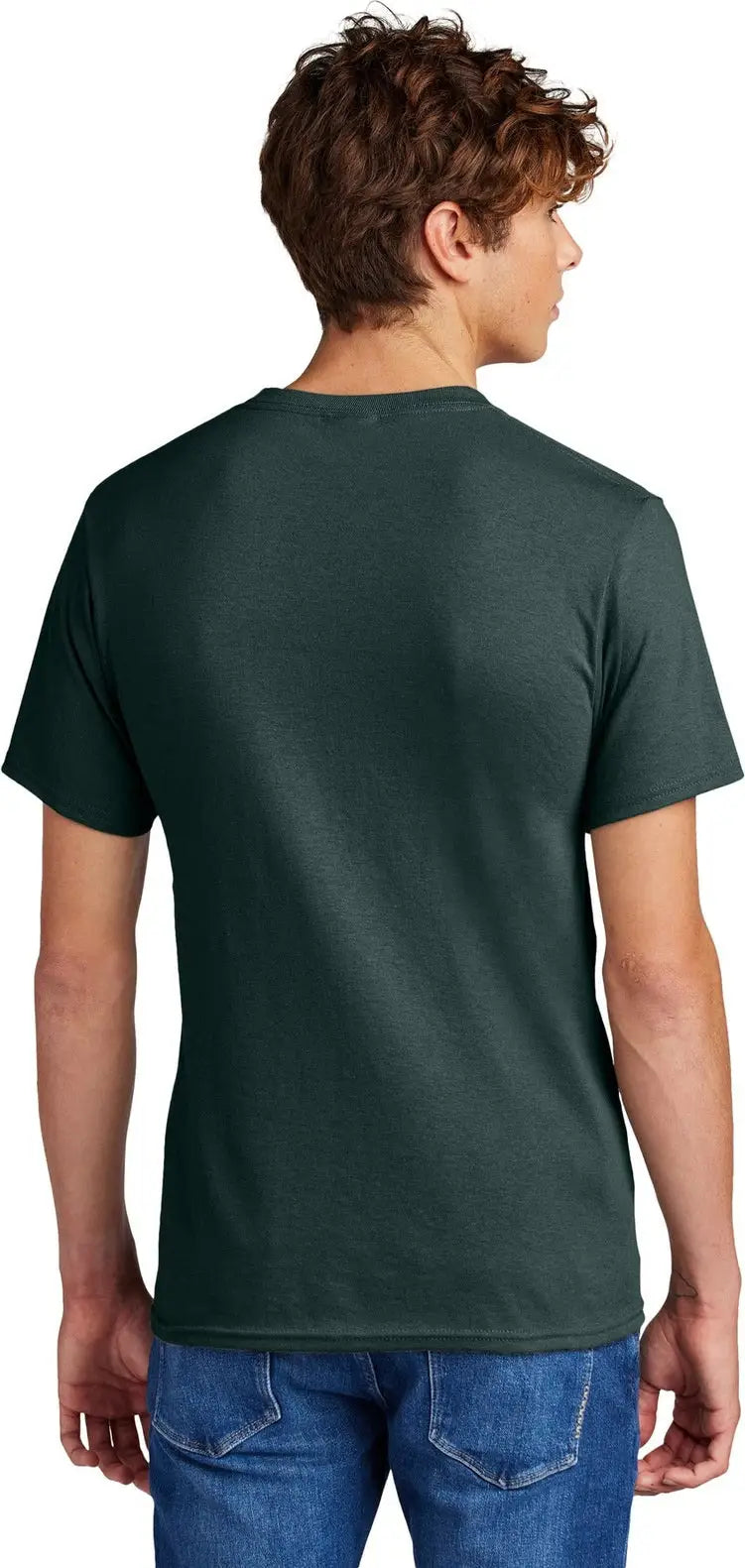 Port & Company Pc55 co Core Blend Tee - Dark Green